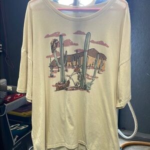 Desert Scene Graphic Tee